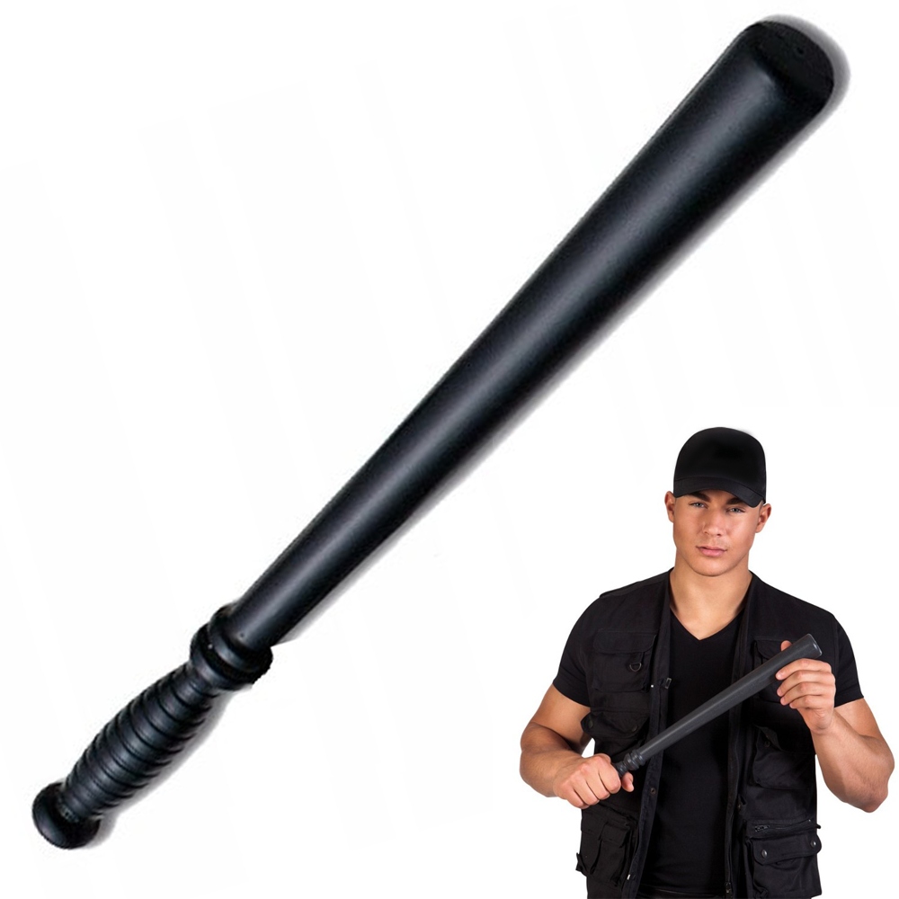 

Pałka Policyjna Policjanta Zabawka Czarna 50cm
