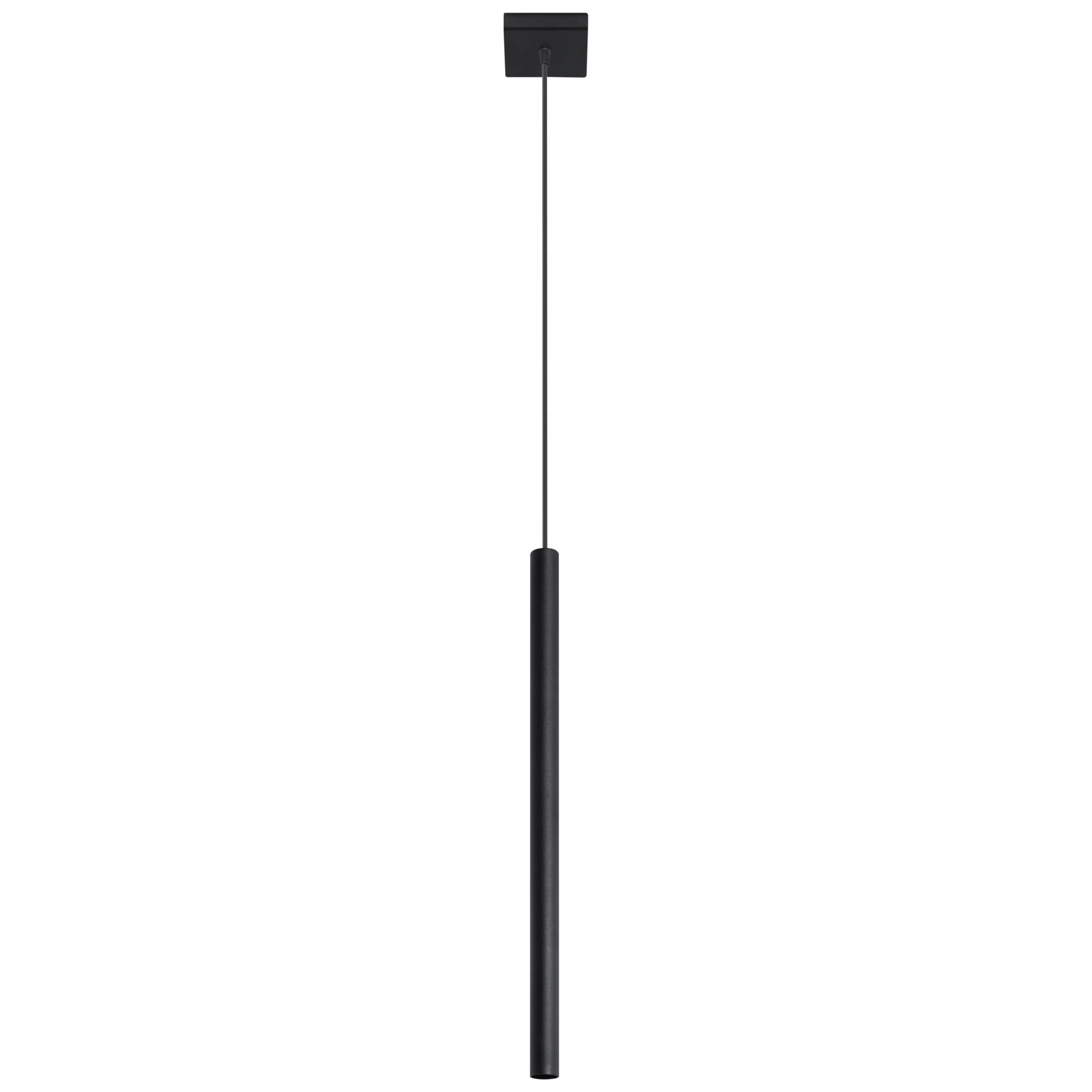 Lampa wisząca sufitowa Laser Sopel Tuba SL.0469 Czarna G9 1-Punktowa Led