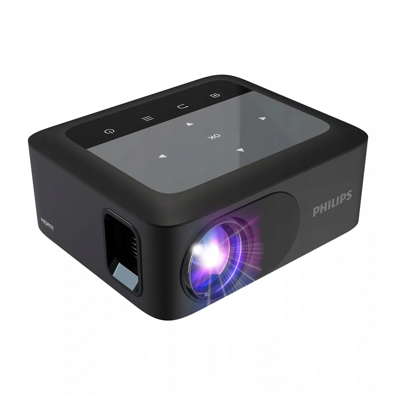 Projektor Mini Led Philips N110 720P Wifi Hdmi Usb Czarny