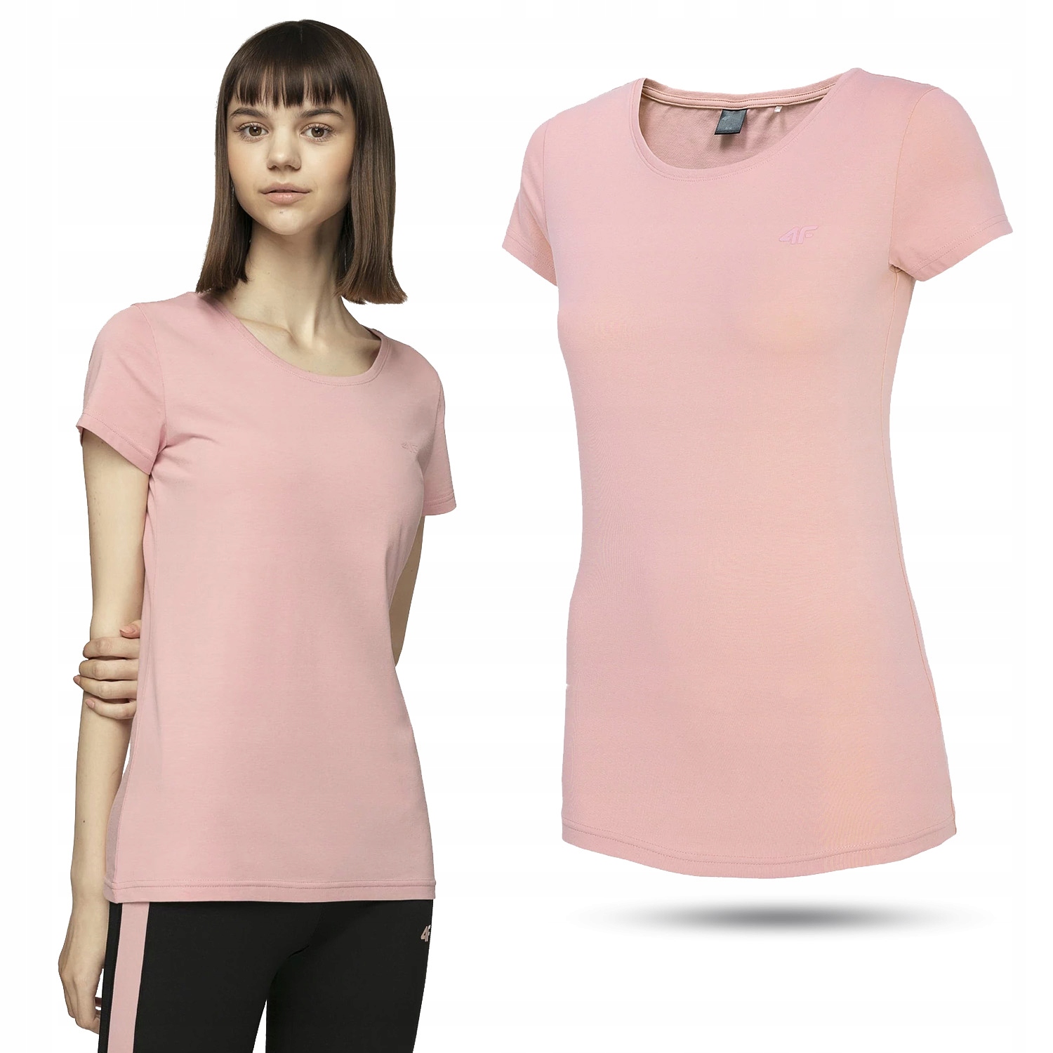 

Damska Koszulka 4F D4-TSD300 T-shirt Na Lato