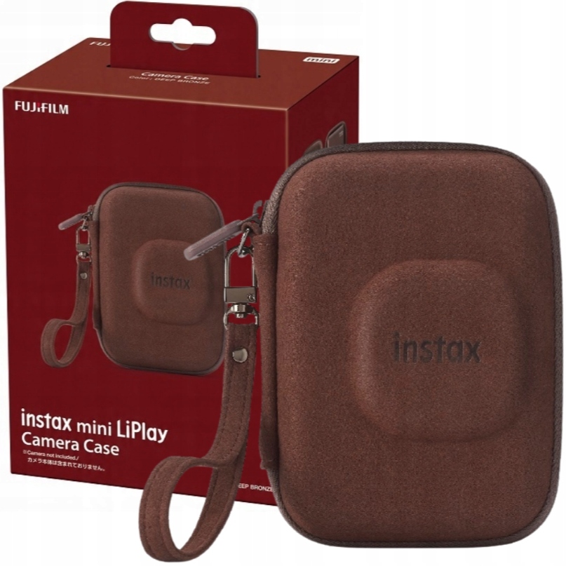Pouzdro Fujifilm Instax Mini LiPlay Deep Bronze Hnědá