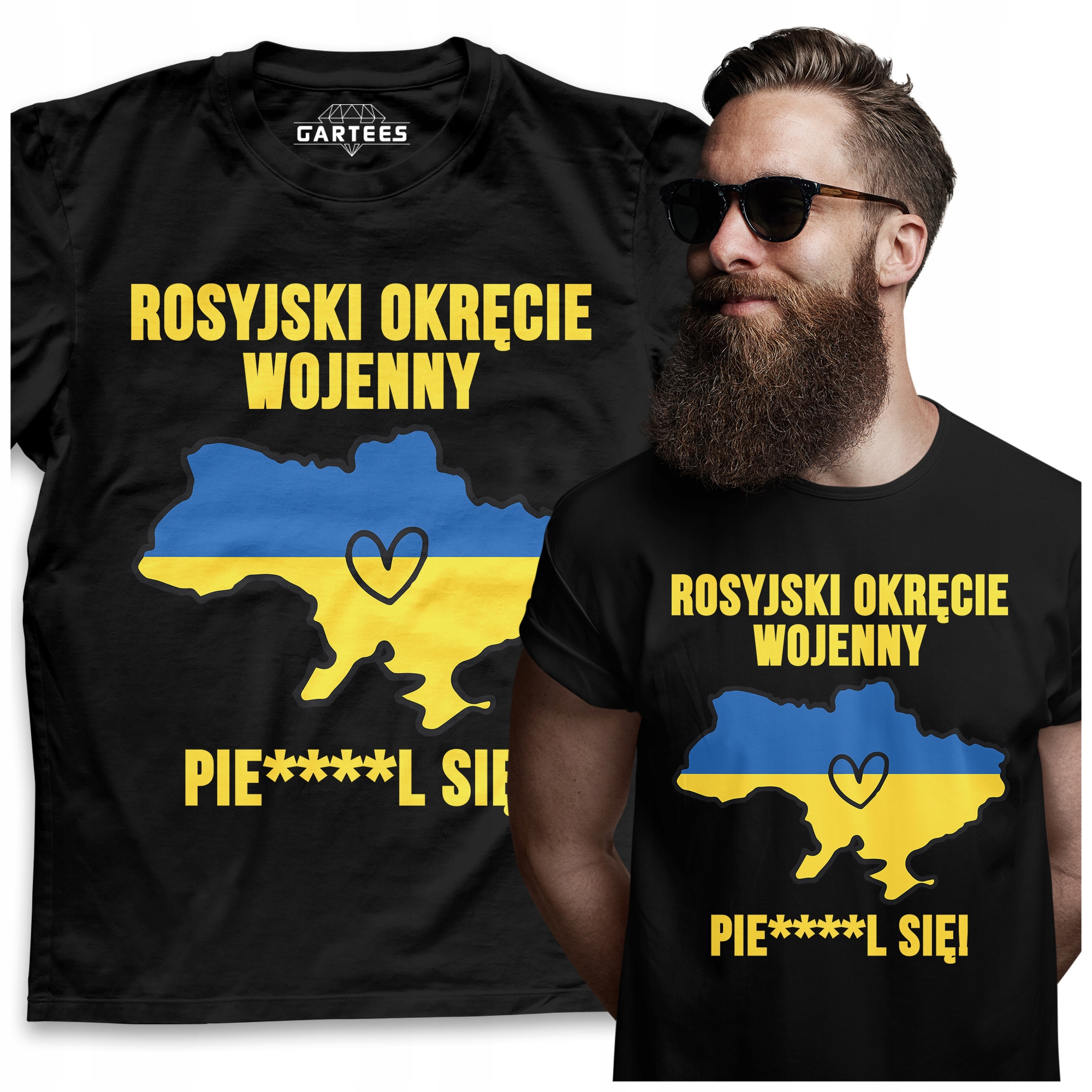 

Koszulka Putin Wojna Na Ukrainie Wolna Ukraina