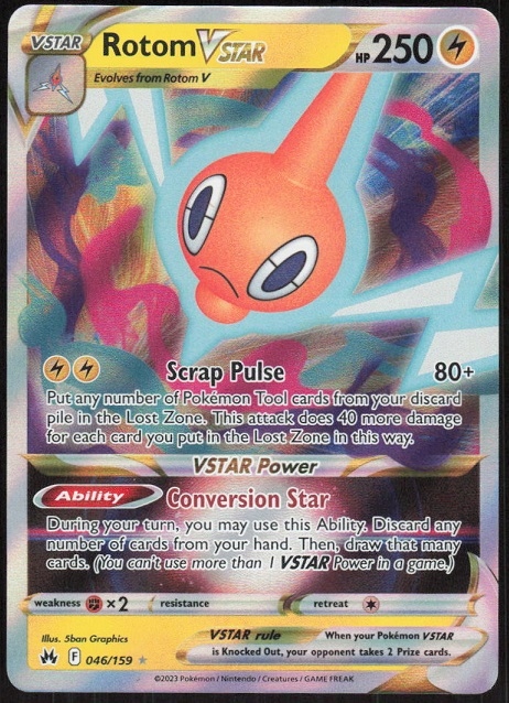 Karta Pokemon Tcg Rotom Vstar (046/159)