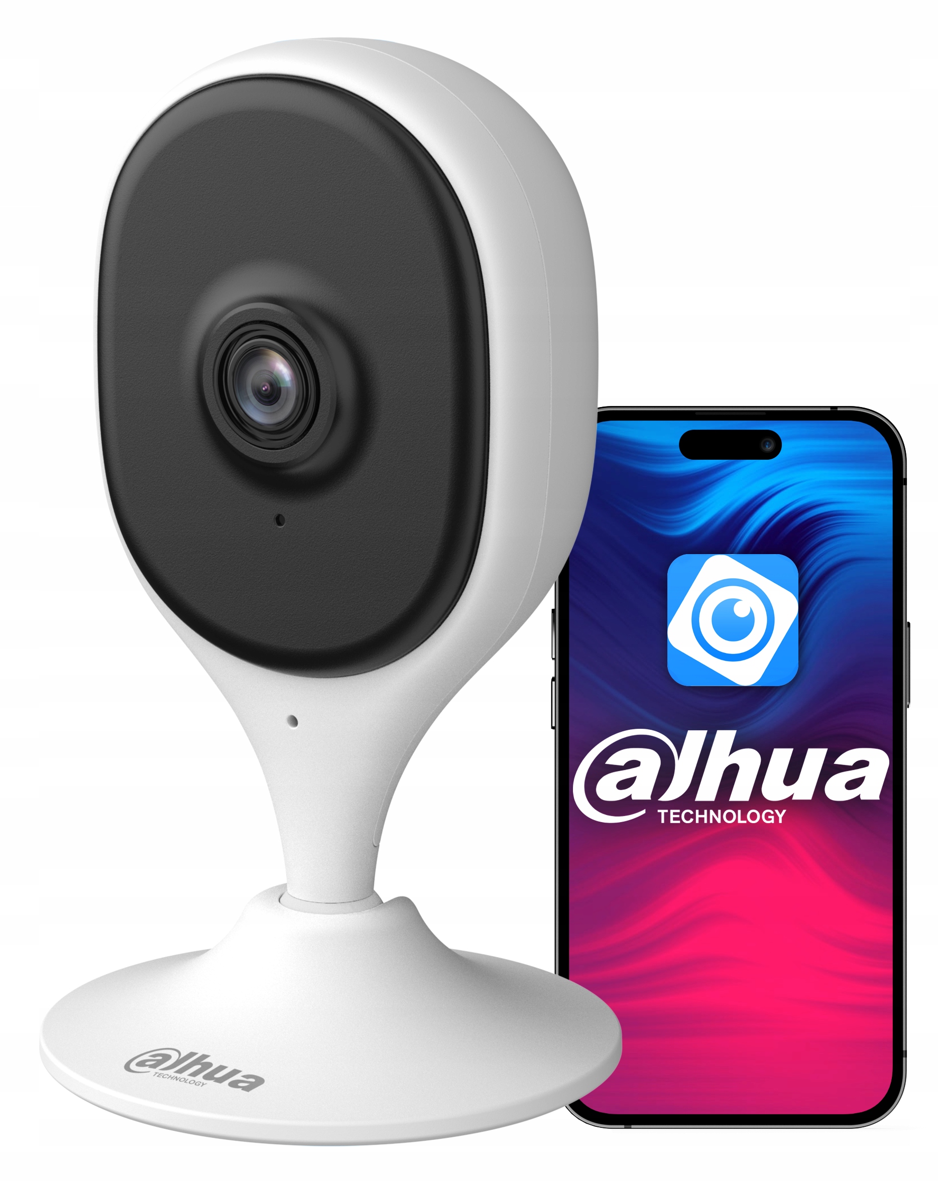 Kamera WiFi Niania C5A Dahua Wewnętrzna Audio Mikrofon Głośnik Detekcja