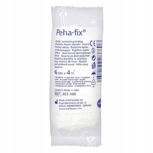 

Hartmann Peha-fix 6cm x 4m, 1 szt.