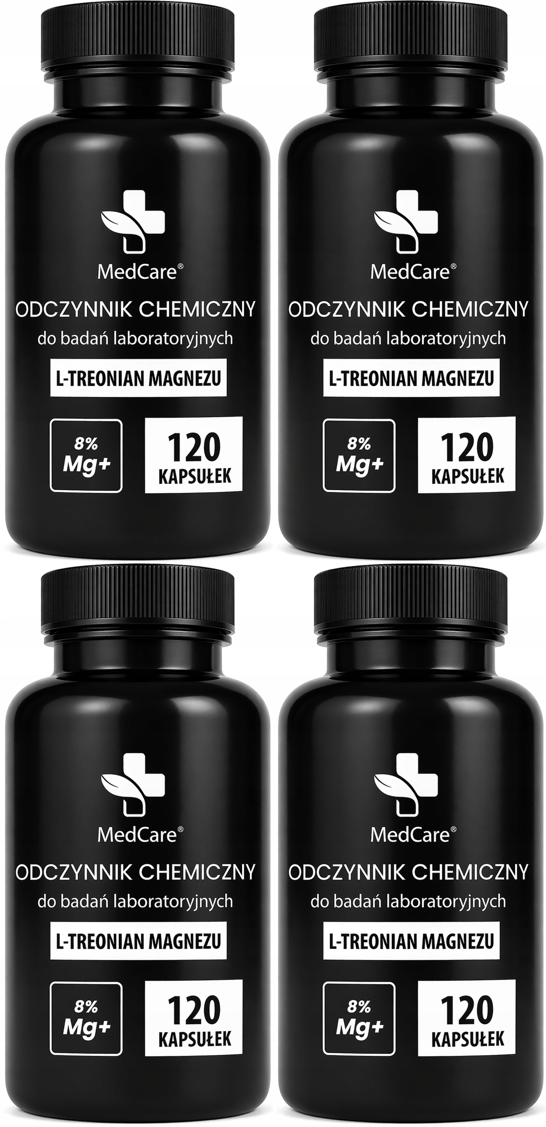 MedCare L-Treonian Magnezu 480 kaps po 650 mg 99,8% czystości Przebadany