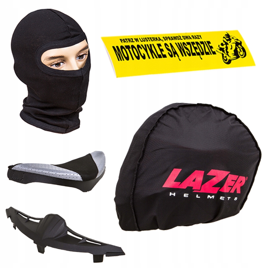 PROFESJONALNY KASK LAZER RAFALE ONI r 2XL BLENDA Typ Integralne / Pełne