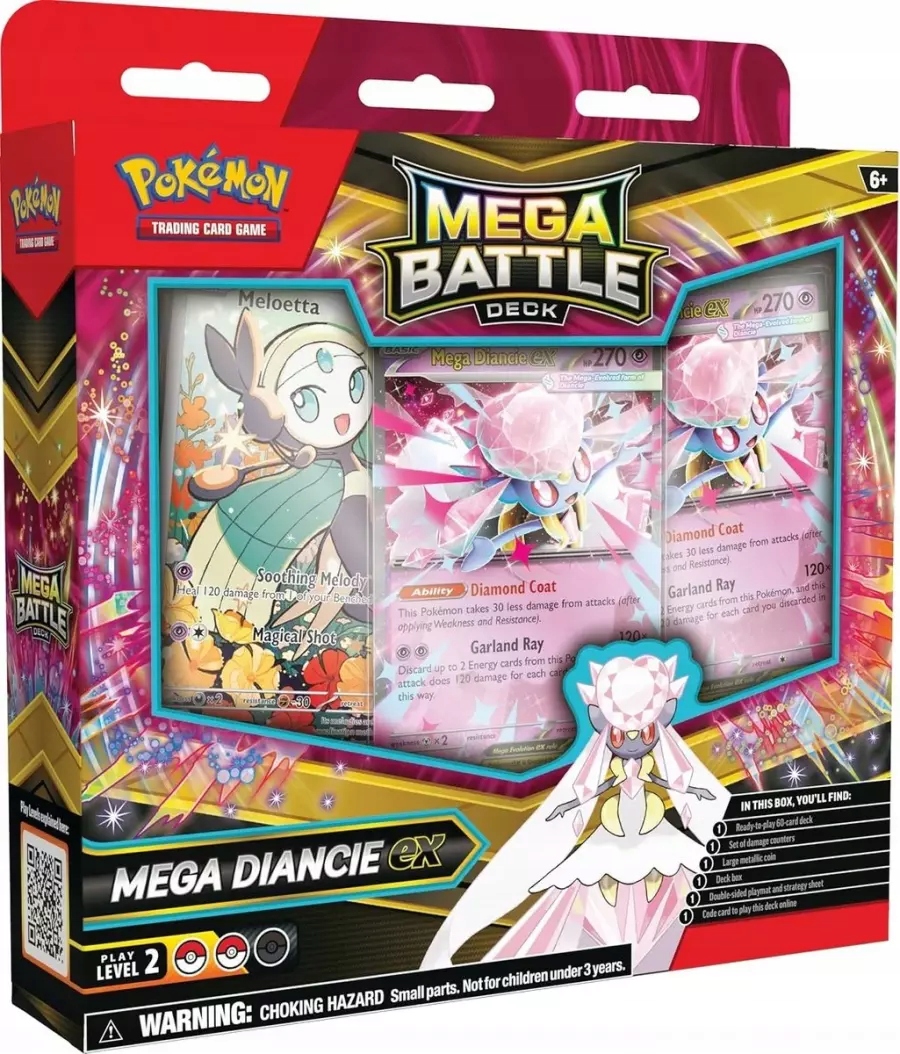 POKEMON TCG MEGA BATTLE DECK MEGA DIANCIE EX