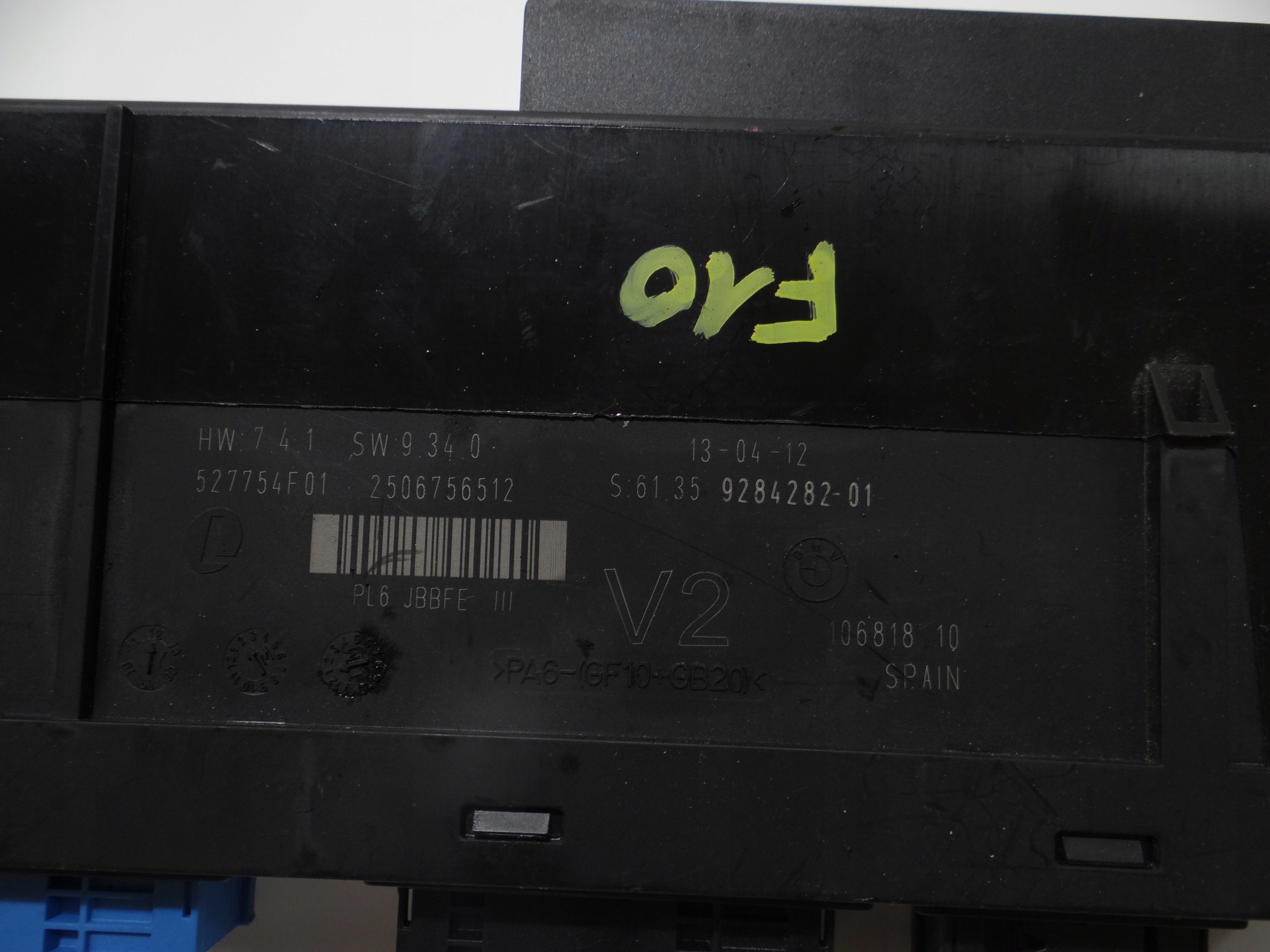 module control unit KOMFORTU BMW F10 9284282