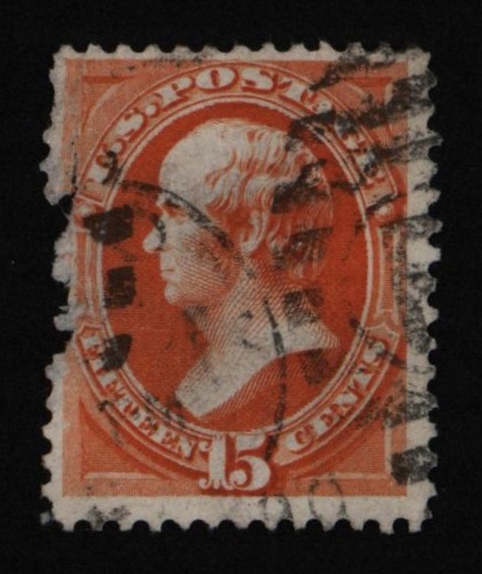 USA Wczesne Daniel Webster 15 centów lp74d