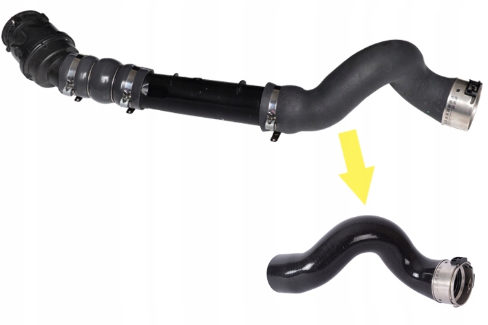 труба интеркулера renault KANGOO 1.5