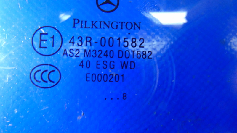 window door right front MERCEDES C KLASA W204