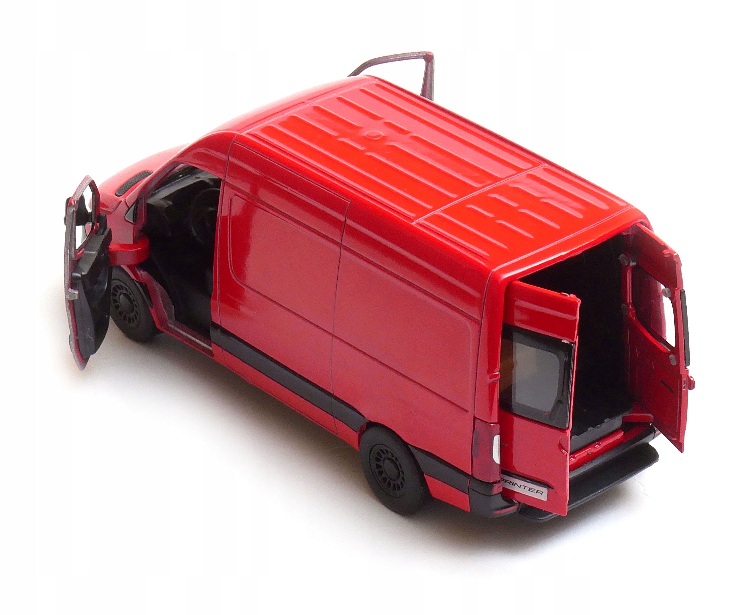 Mercedes-Benz Sprinter 1:34 model KINSMART czerwony Kod producenta KT5426D