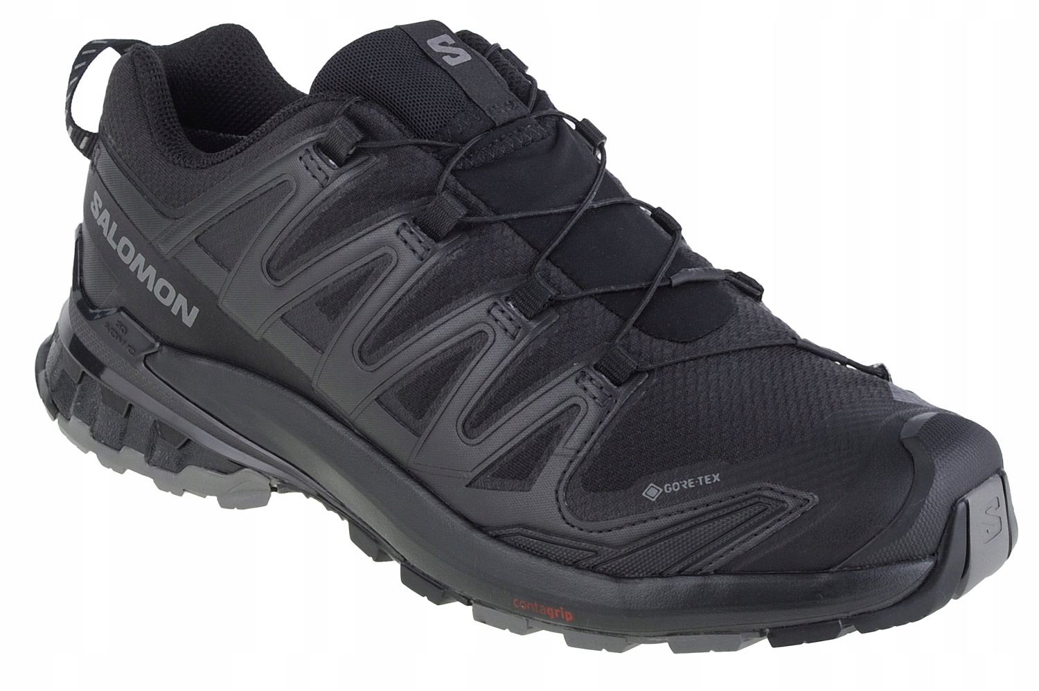 Salomon Xa Pro 3D V9 Gtx (45 1/3) Pánské běžecké boty z černé tkaniny