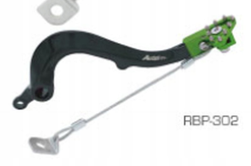 Accel Nožná Brzdová Páka Kawasaki Kxf 250 450 '21-'22 Farba Zelená