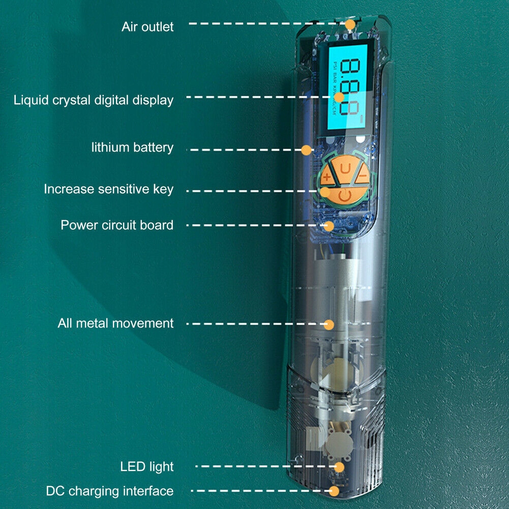 ELEKTRYCZNA POMPKA ROWEROWA KOMPRESOR DO ROWERU Marka Arhatreya