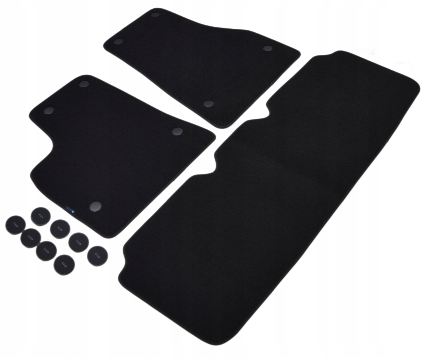 Килимки Aldos велюрові Dc410101 3 el.