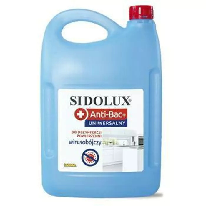 Sidolux Anti-bac+ 4L Płyn antybakteryjny do dezynfekcji