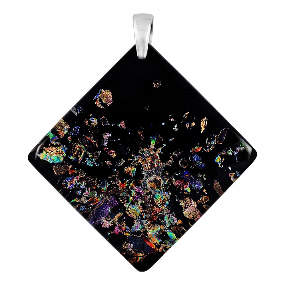 Dámský přívěsek Harf vícebarevný sklo murano