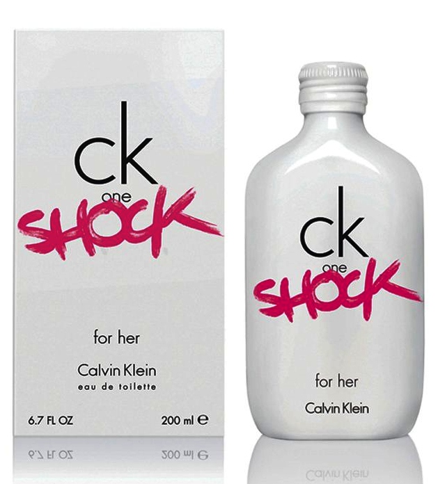 Calvin Klein Ck One Shock For Her 200 ML Toaletní Voda Dámské Parfémy