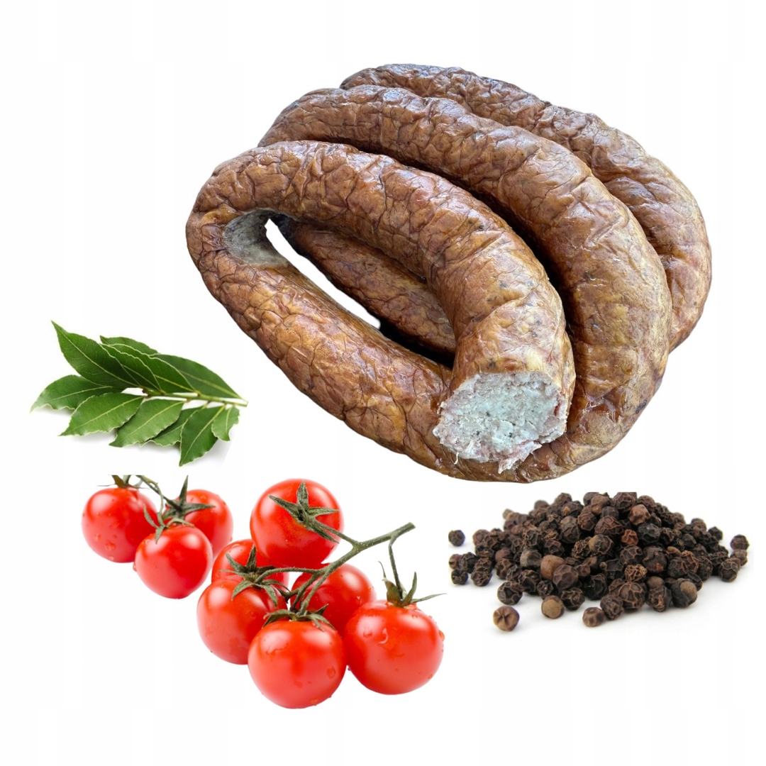 Levně Tradiční Venkovská Klobása z prášků 0,5 kg 100% regionální kuchyně