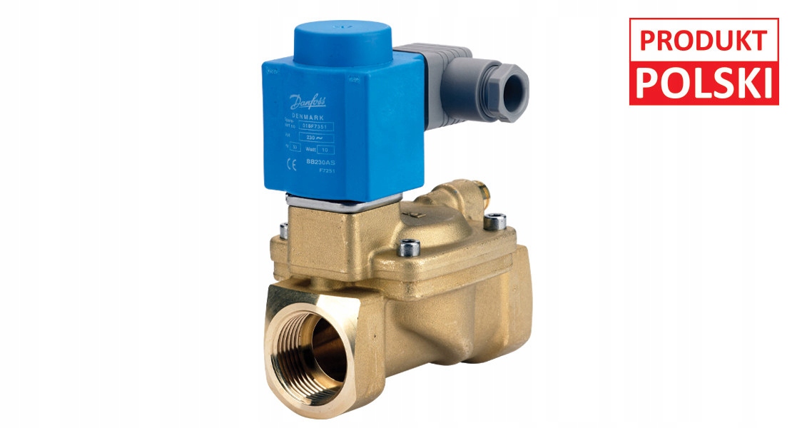 Elektromagnetický uzavírací ventil EV220B 25B Nc, G 1 palec, 0,3-16 bar, Kv