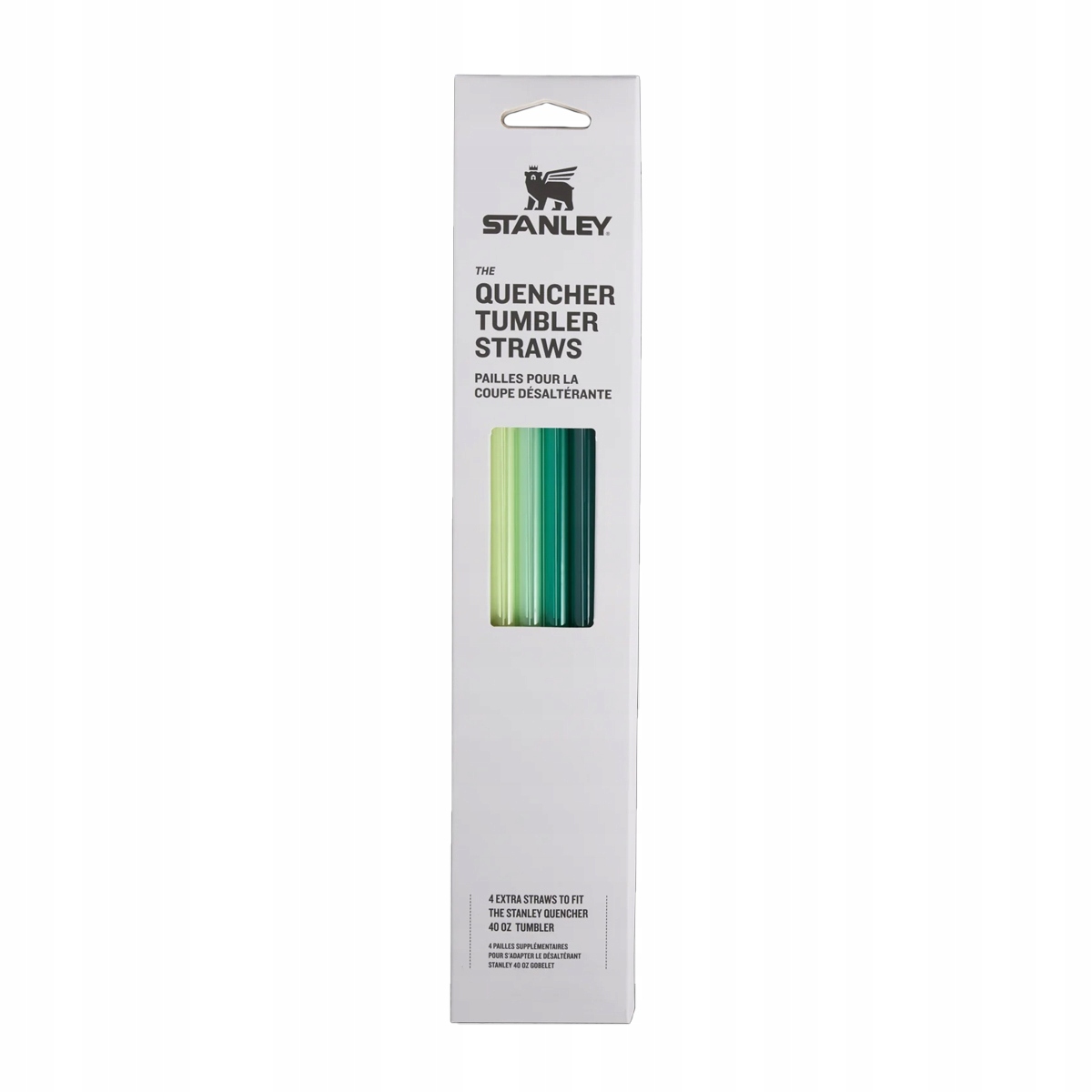 Słomki do Stanley Quencher H2.O FlowState 1,18L Green 4 sztuki