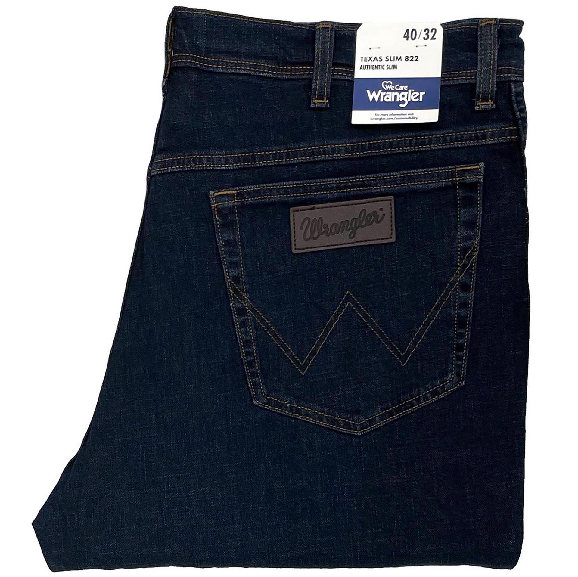 Wrangler Texas Slim 822 Cross Game pánské džíny rovné kalhoty W40 L32