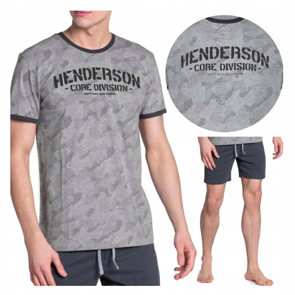 

Henderson Piżama Męska Krótki Rękaw 38877x90 M