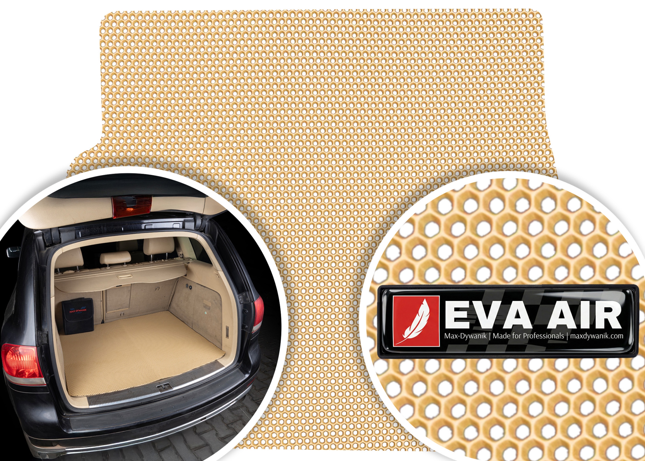 Saab 9-3 I Hatchback 1998-2002 Vložka do zavazadlového prostoru Eva Air Honey
