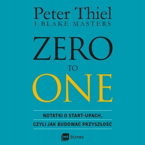 (audiobook) Zero to One Blake Masters, Peter Thiel