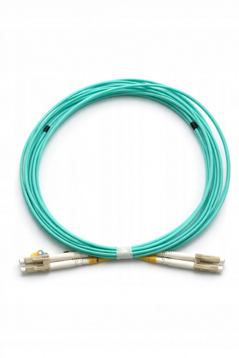 Tb Patchcord światłowodowy LC-LC OM4 duplex 1m
