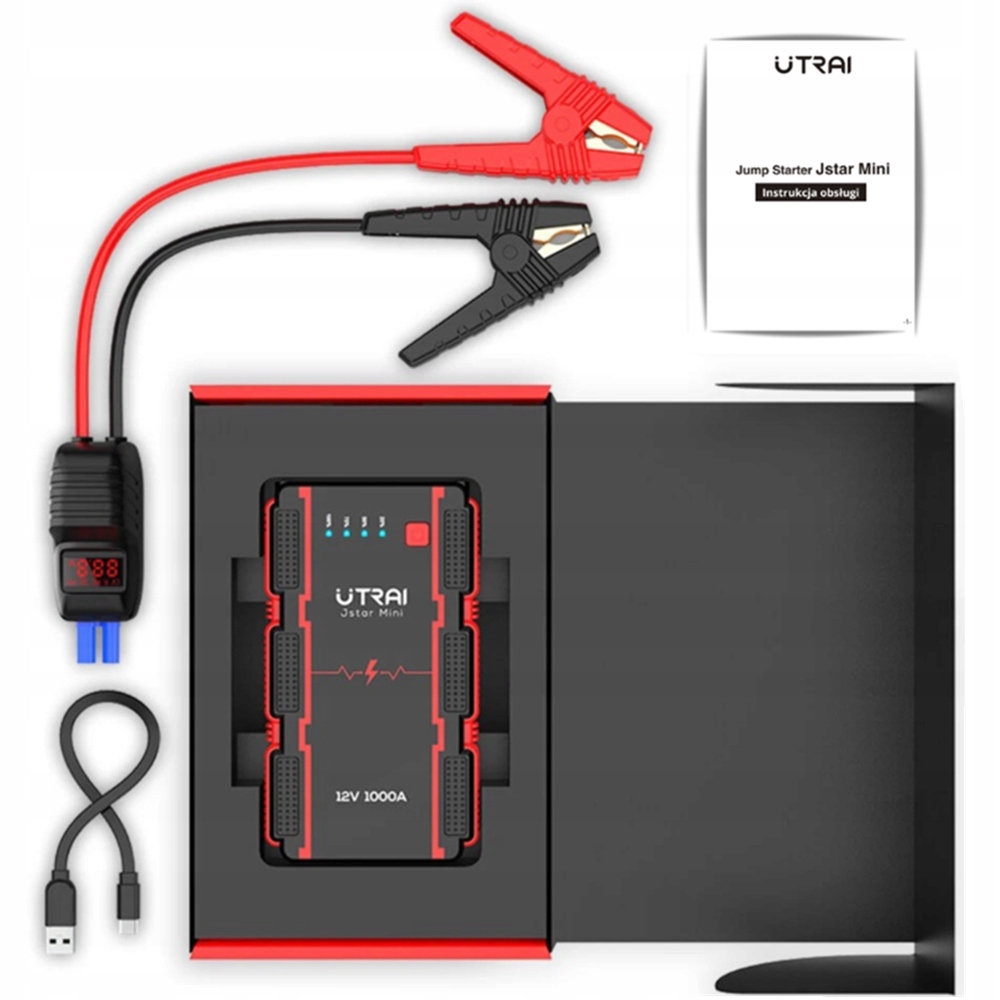 

Rozruch Do Samochodu Jump Starter Mini 12V 1000A