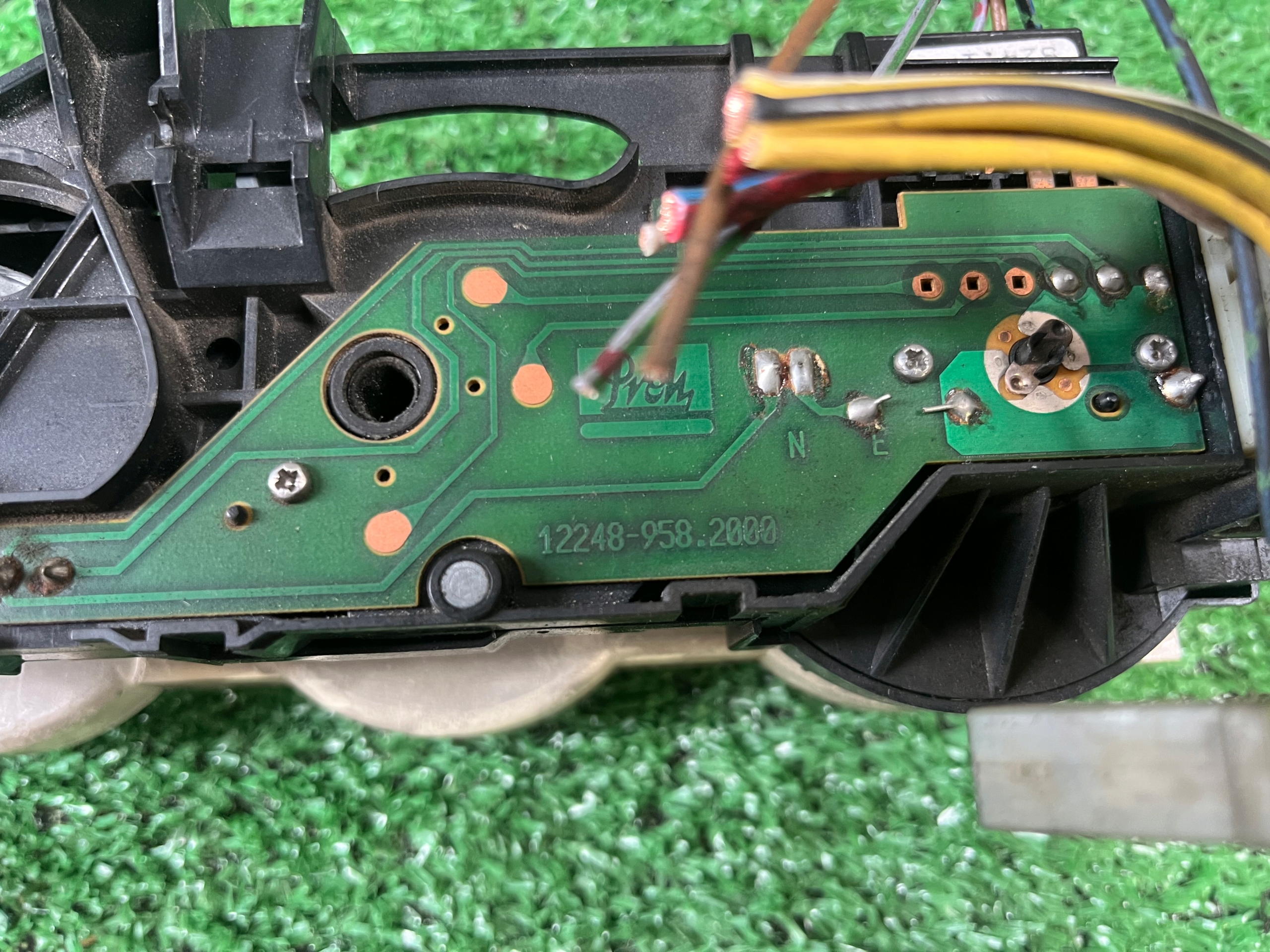 control panel air conditioning devices MERCEDES-BENZ SPRINTER 902 MB0005425301