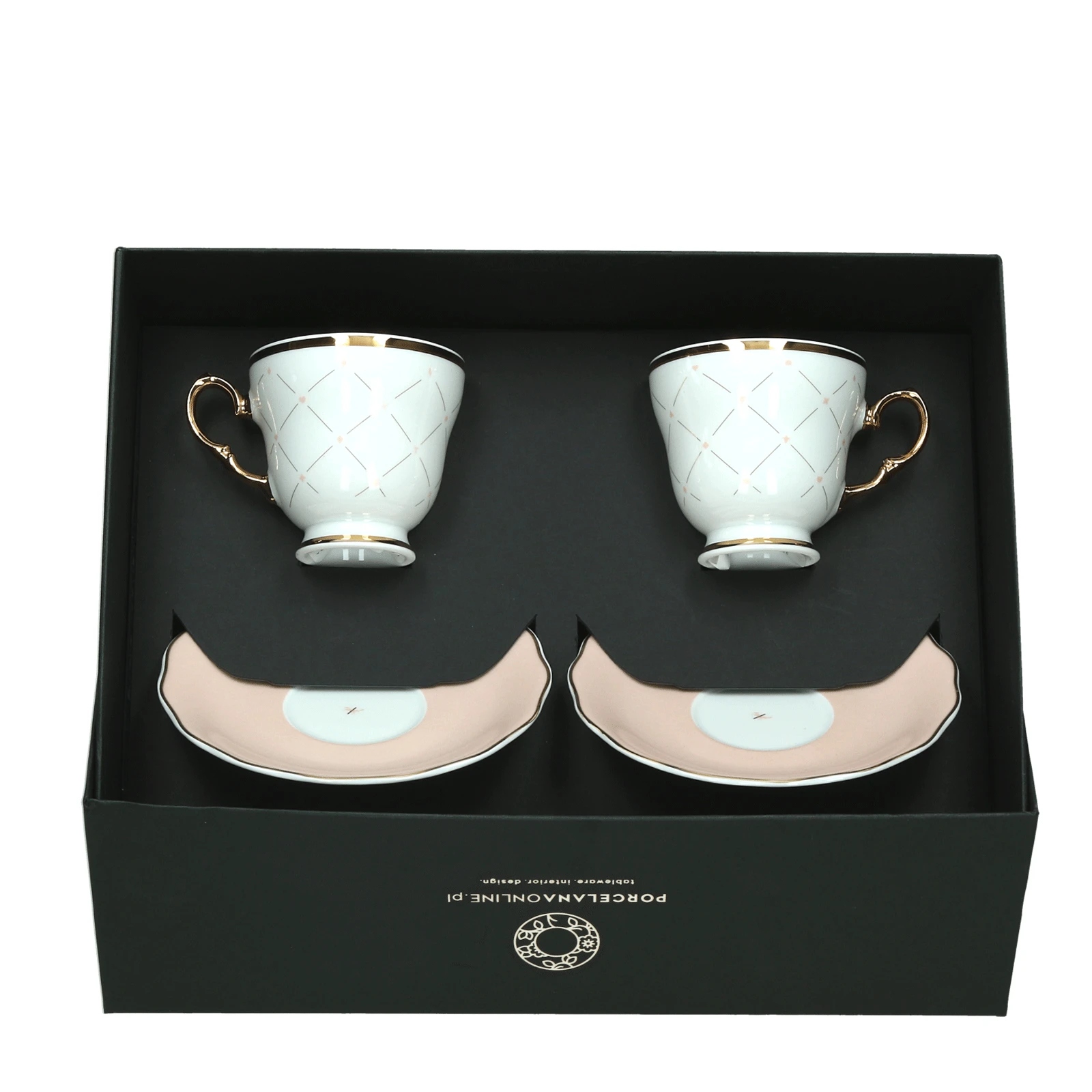 Sada šálok na kávu Alaska Circus Pink Ćmielów