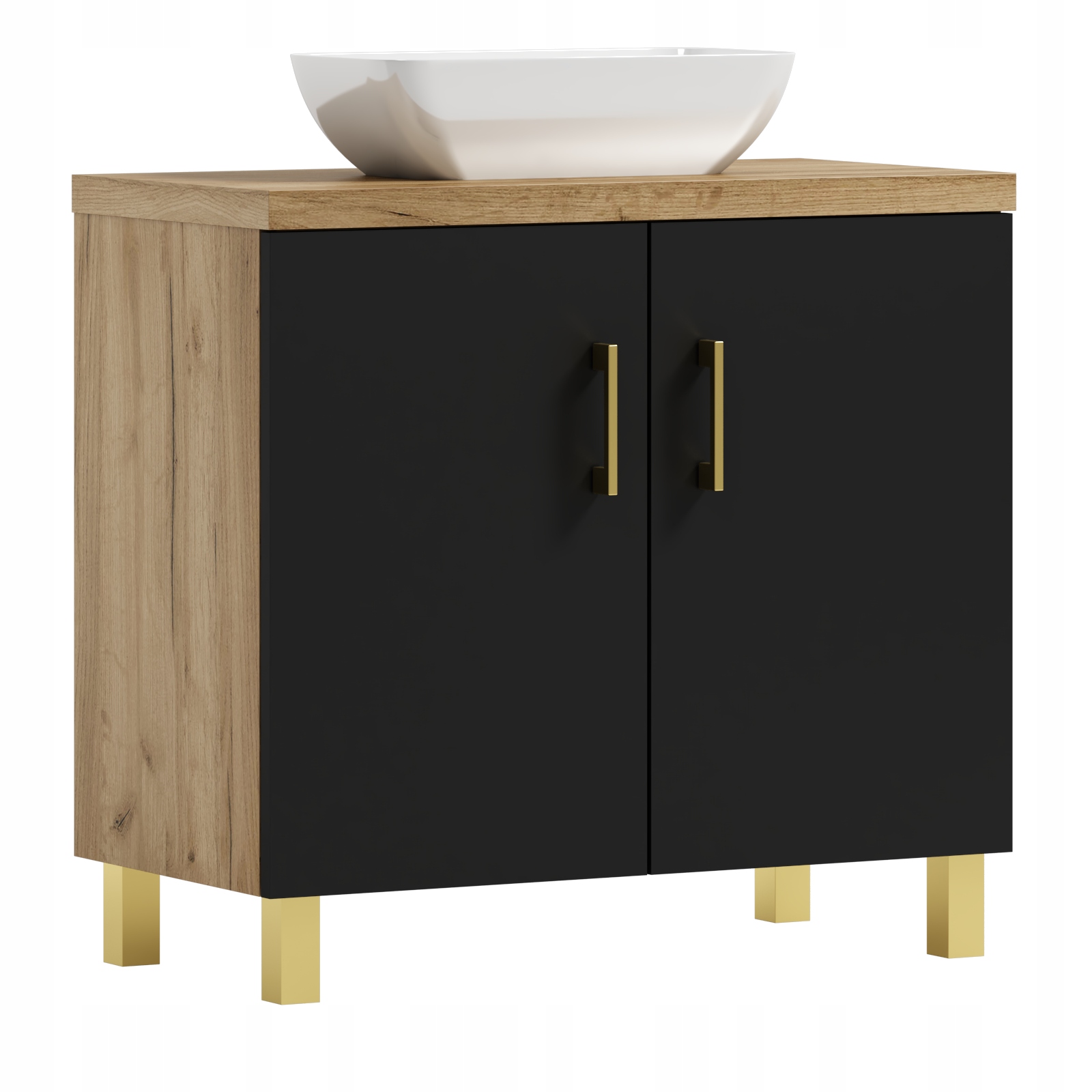 MEBLE ŁAZIENKOWE STOJĄCE ROCO 60 umywalka ZESTAW PRODUCENT KOLORY Głębokość mebla 39.5 cm