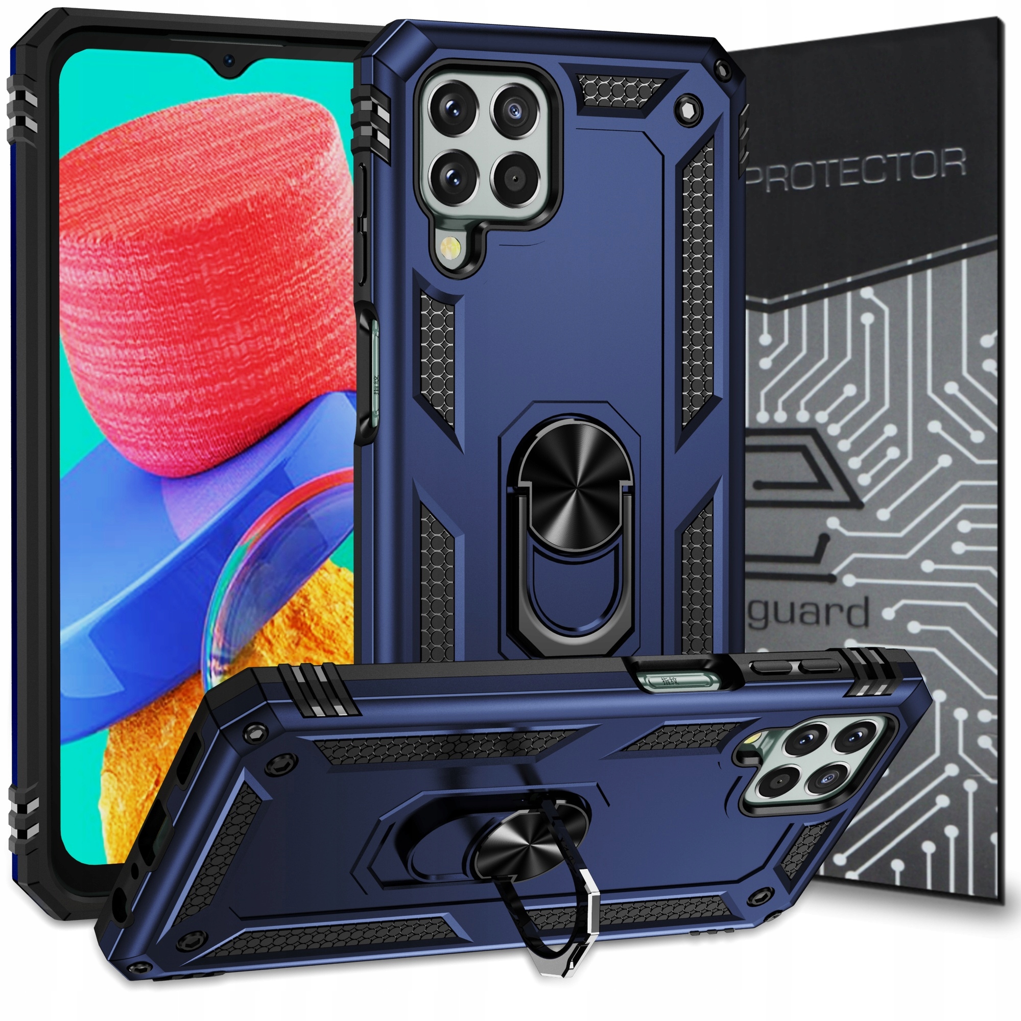 

Etui Pancerne Case+szkło do Samsung Galaxy M33 5G