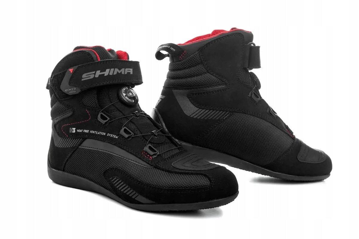 Pánske Motocyklové Topánky Shima Exo Vented Krátke Mestské