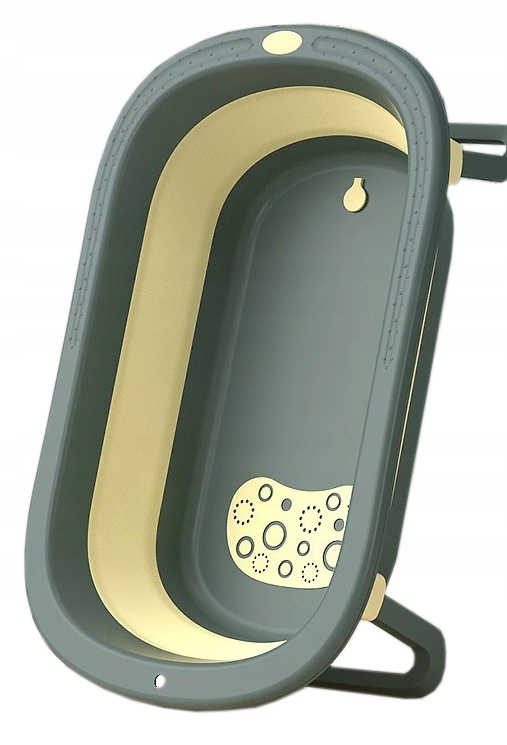 SILIKONOWA SKŁADANA WANIENKA TURYSTYCZNA 2 KOLORY Wysokość produktu 20 cm