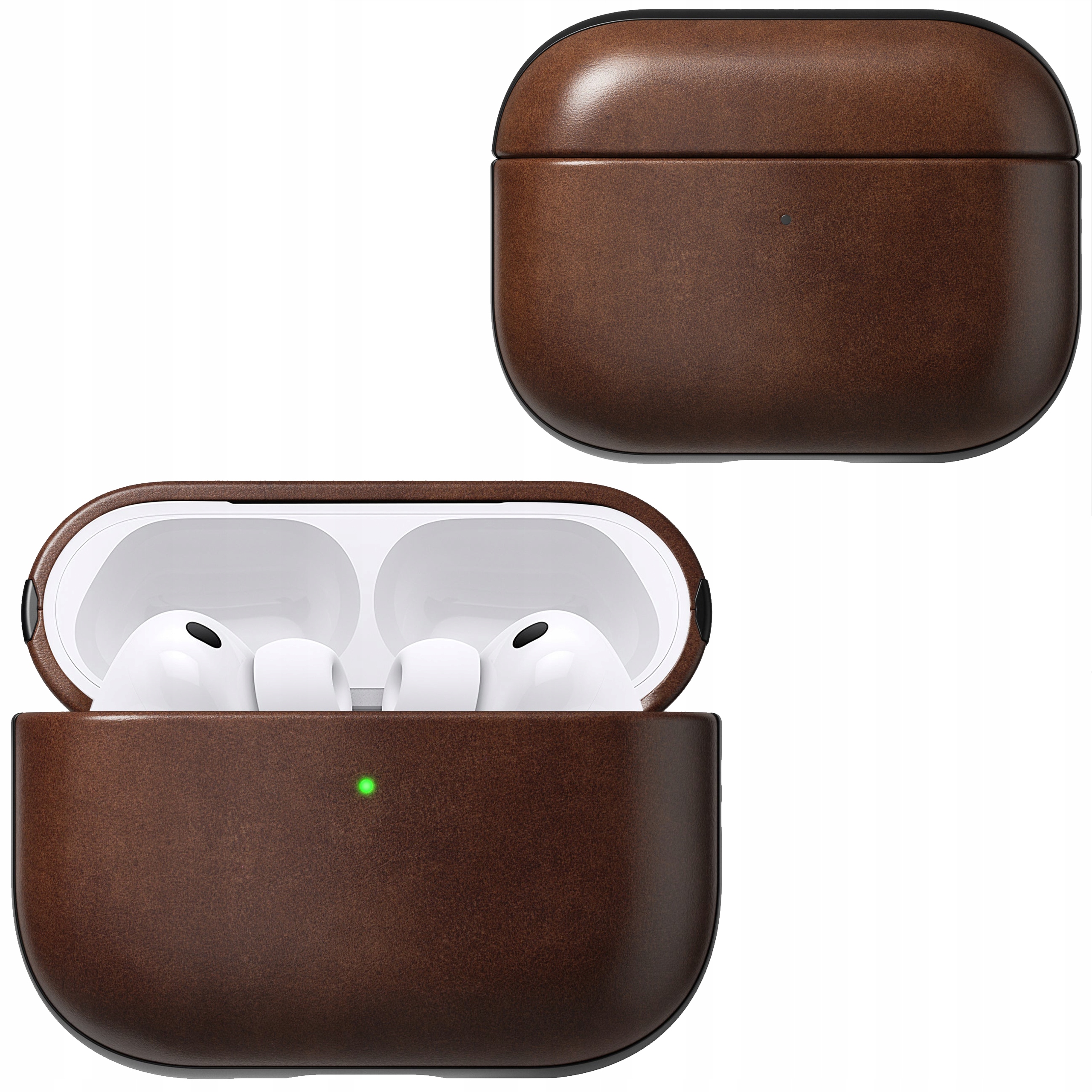 Nomad Modern Horween Leather Case Pouzdro Kožené pro AirPods Pro 3 Pouzdro