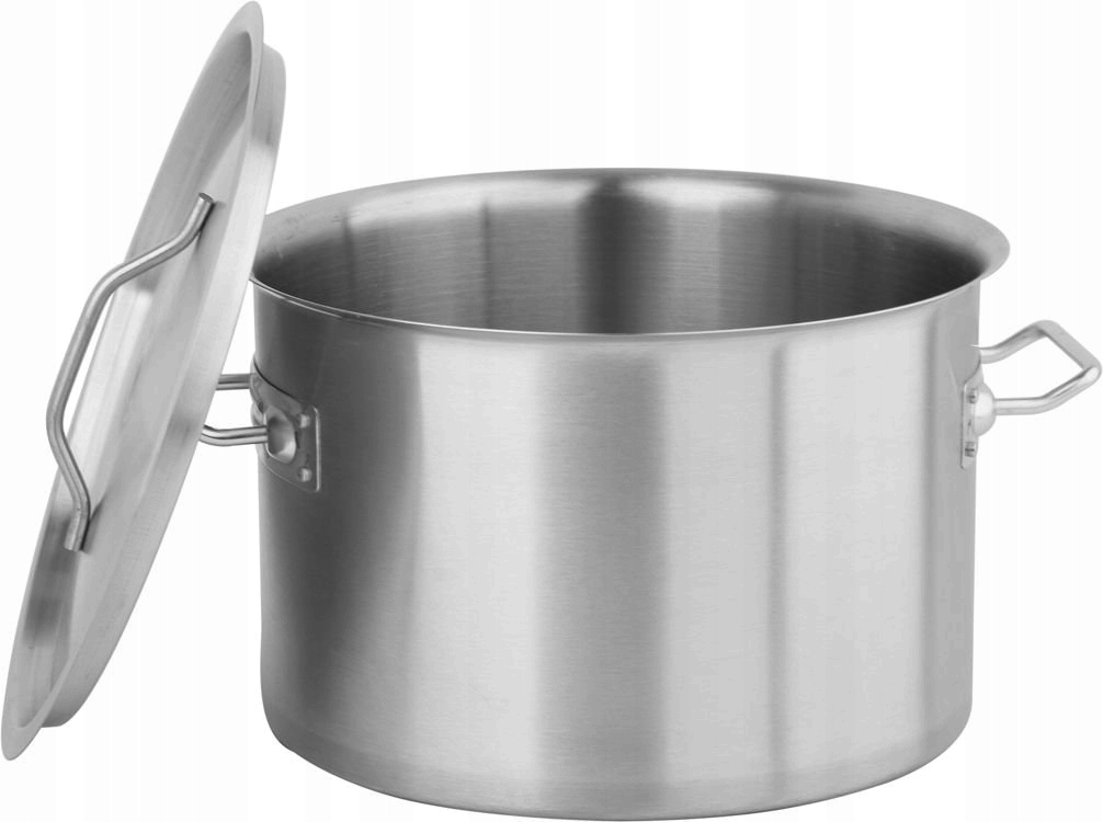 

Garnek 14L Indukcja Z Pokrywką 30x20 cm Niski Yato