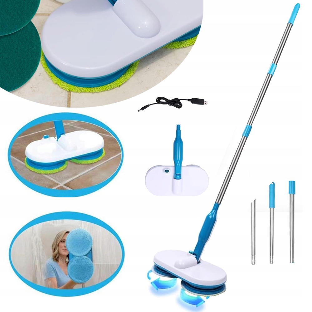 Bezdrátový Elektrický Mop, Vysoký Vytírací Výkon, Samočistící Mop Pro Domácnost