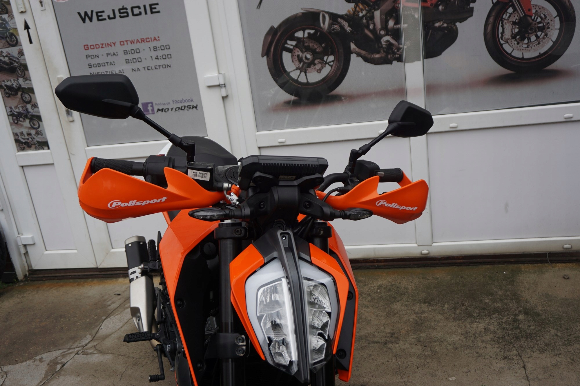 KTM Duke 125 390 690 2011-21 lusterka KOMPLET TOP Numer katalogowy części SMC-R SMC, SM 690 LC4