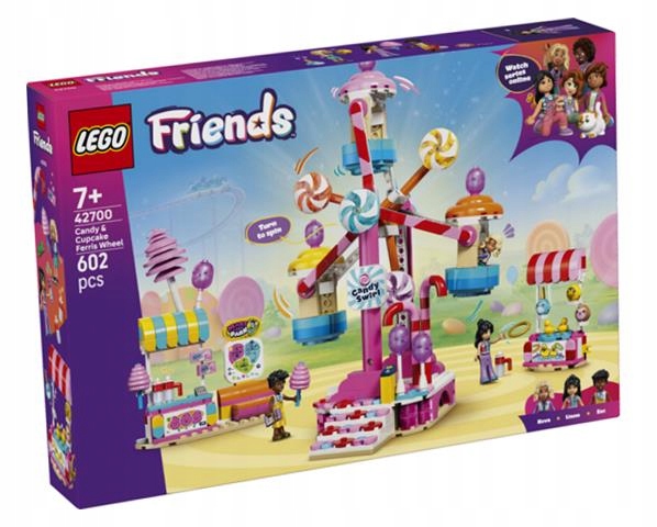 Lego(r) Friends 42700 Loukotě S Bonbóny A Cupcaky