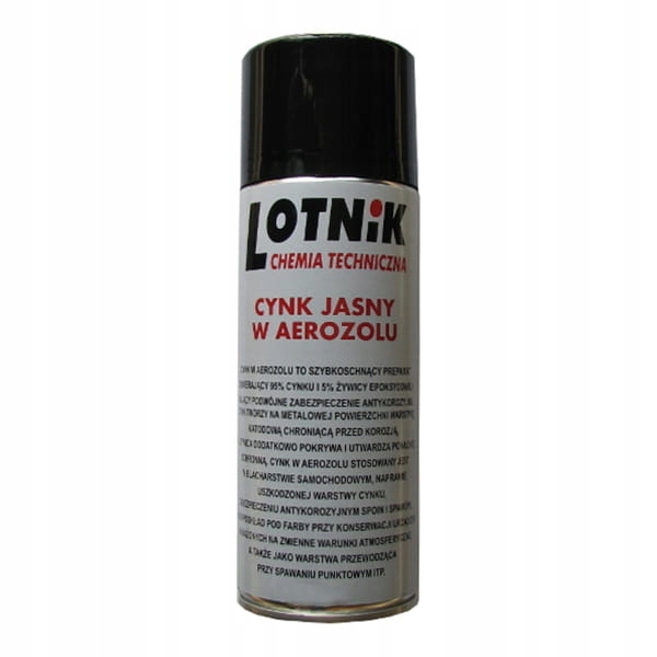 CYNK JASNY W AEROZOLU SPRAY 400ml LOTNIK