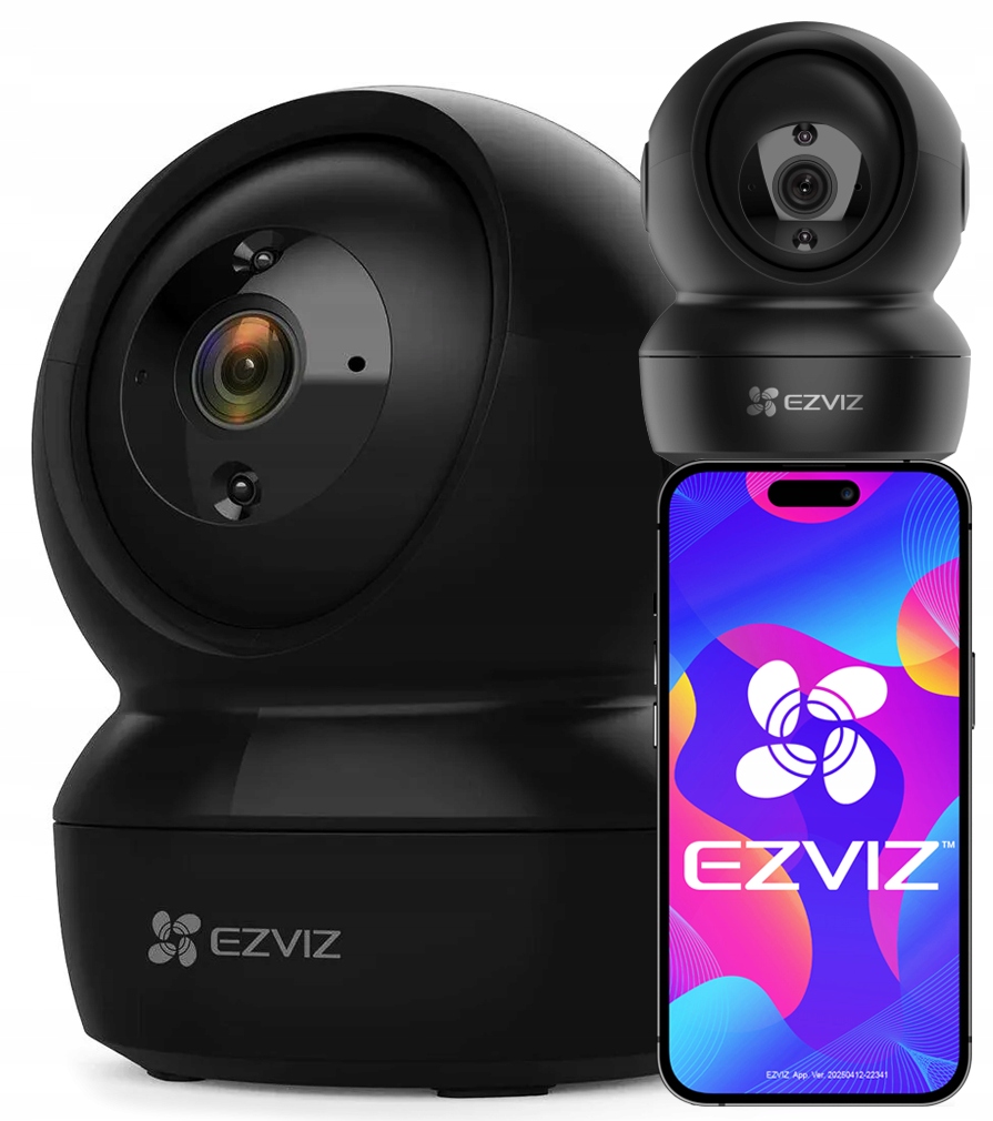 Wifi Kamera Ezviz Chůvička Otočná Ezviz C6N Black Full Hd Náhled 24/7