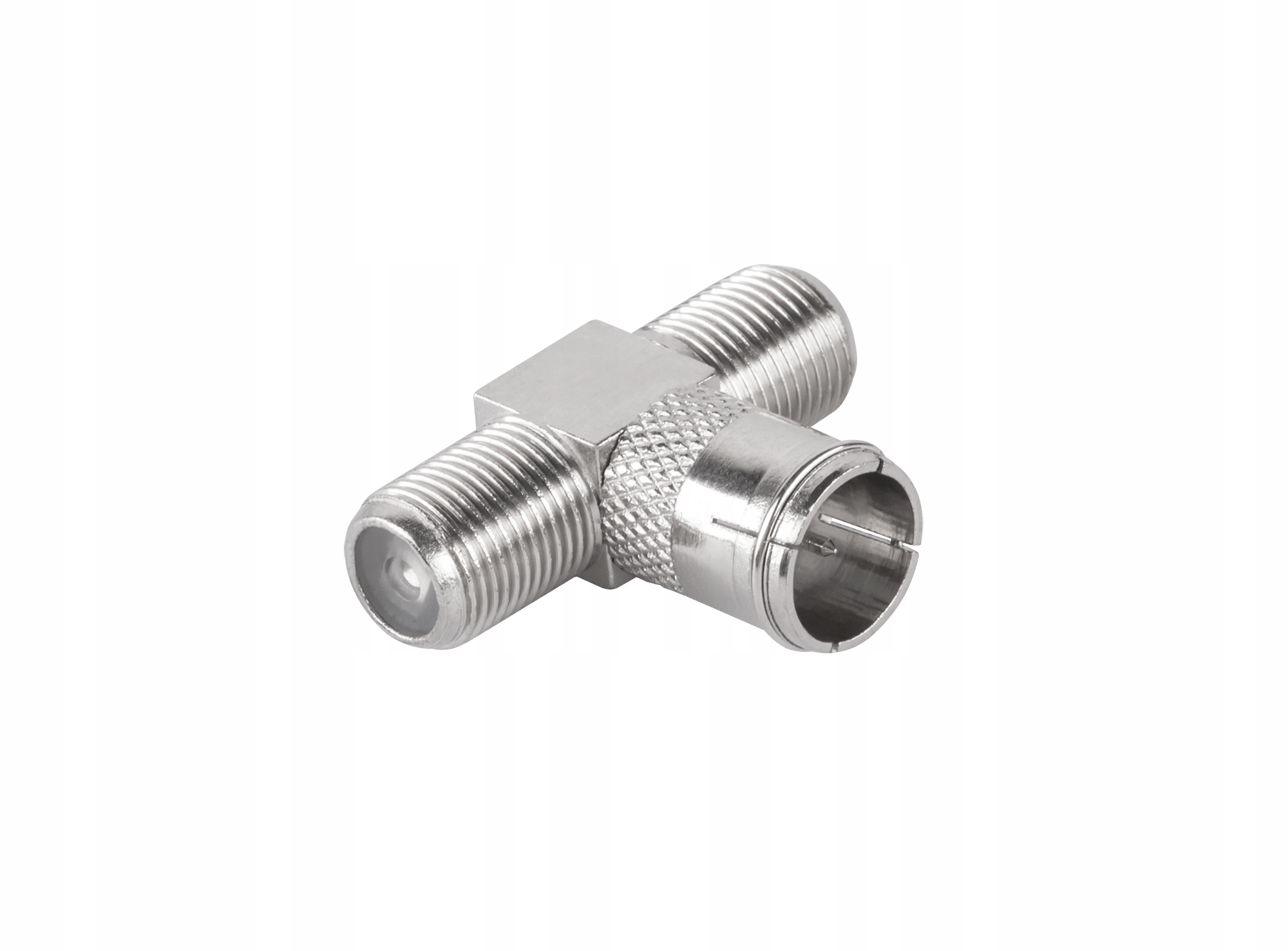 

Trójnik rozdzielacz F sat 1 Wtyk 2 Gniazda (1225