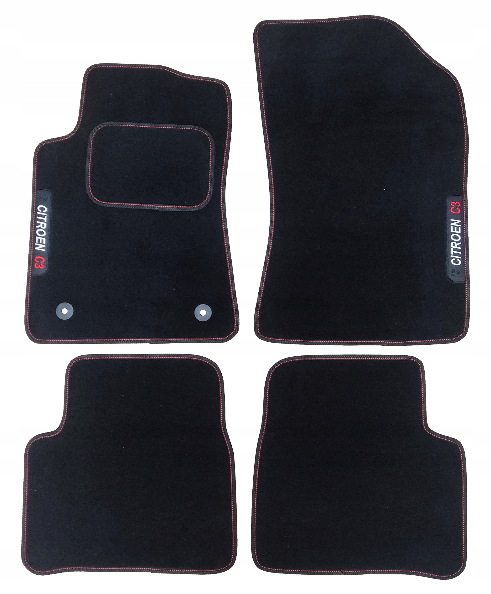 Citroen C3 III с 2016 года-автомобильные коврики +вышивка