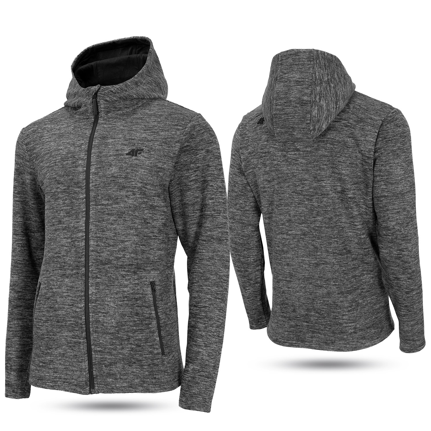 

4F Bluza Męska Polar Z Kapturem H4-PLM002