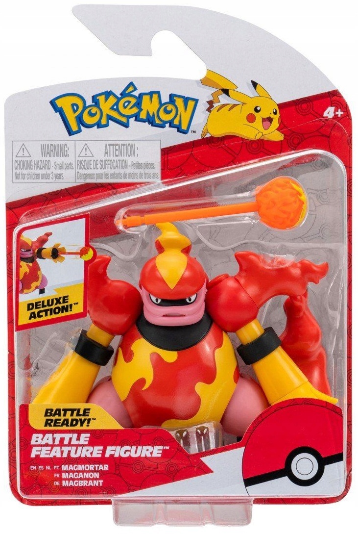Figurka bitewna Pokemon Magmort Seria 12 Jazwares PKW0169